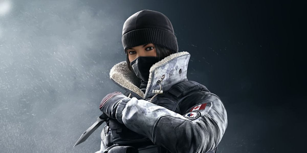 siege, frost with a dark background