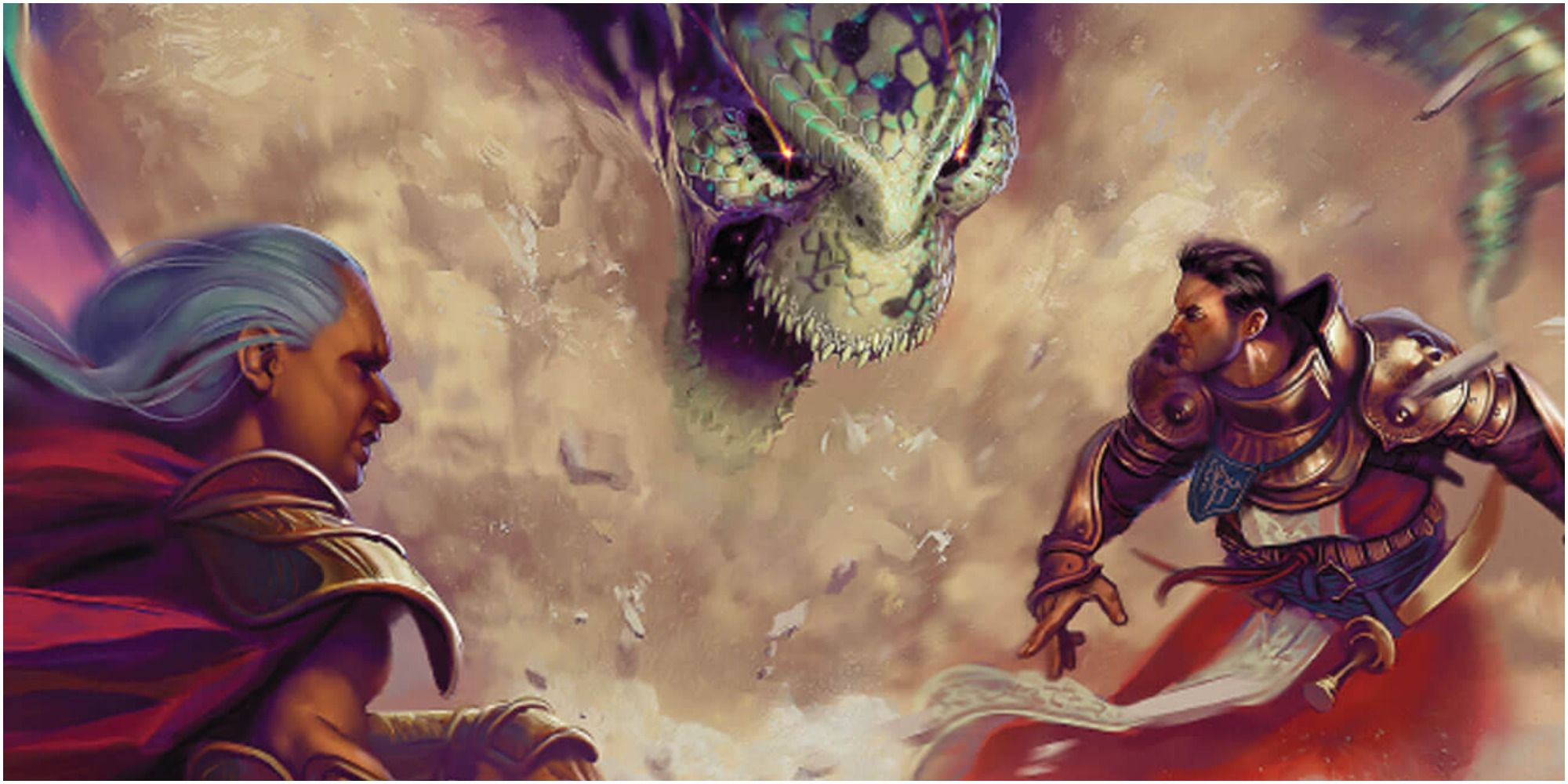 tome of beasts cover art monster and adventurers