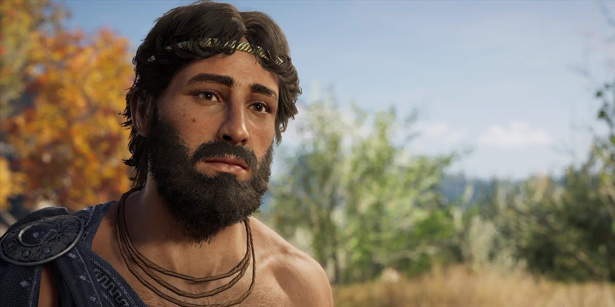 AC Odyssey Helping A Healer the character Lykaon