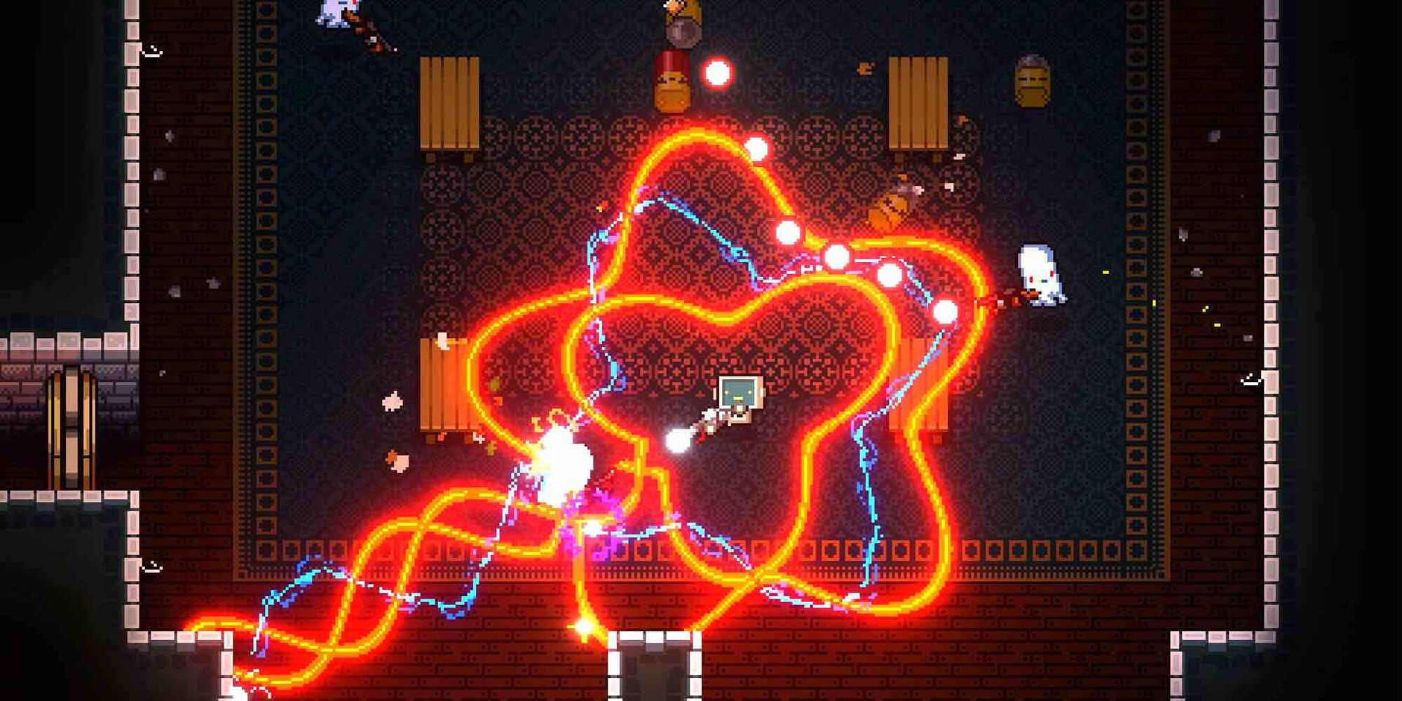 A Gungeoneer Makes A Huge Laser Flower