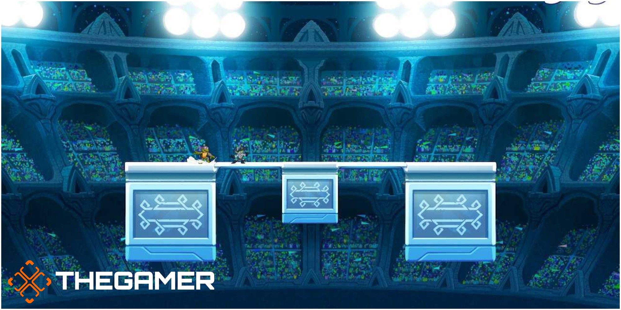 Brawlhalla Big Thundergard Map