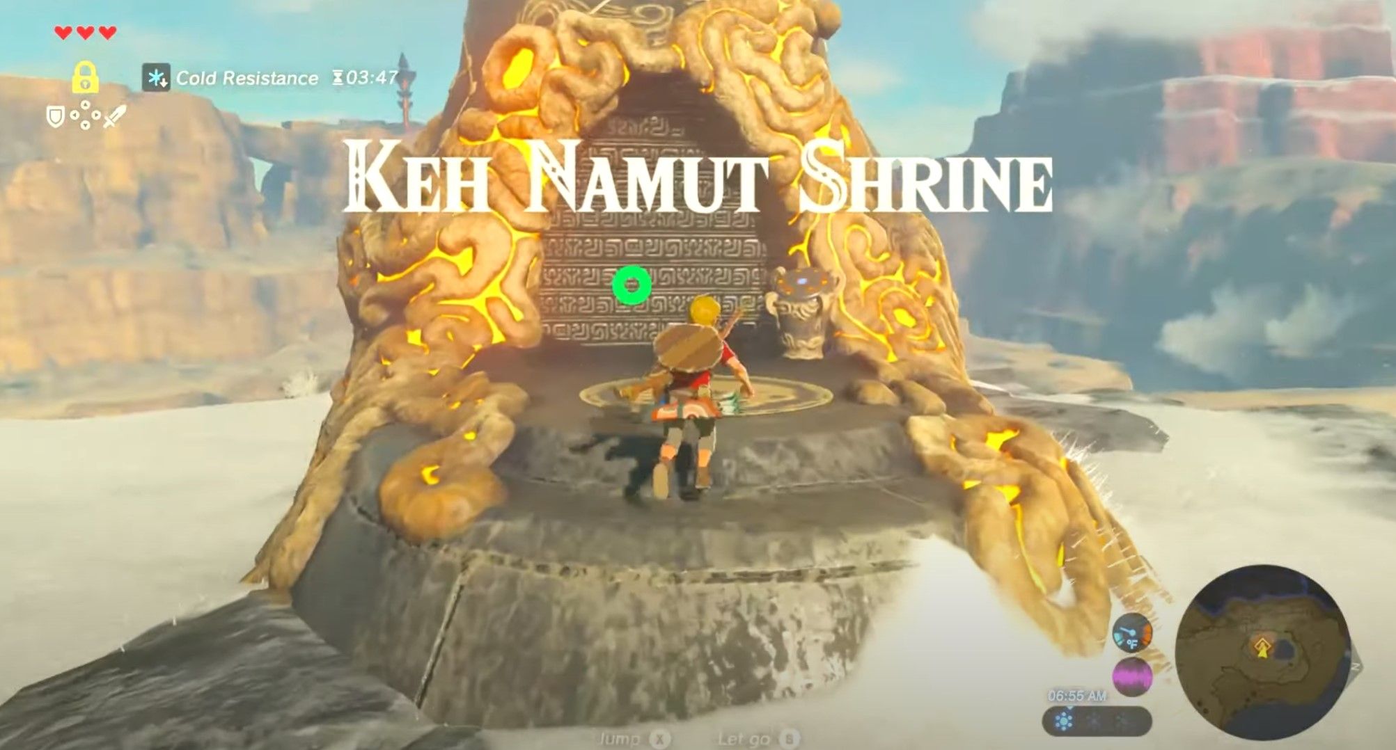 Breath of the Wild's Shrine Keh Namut