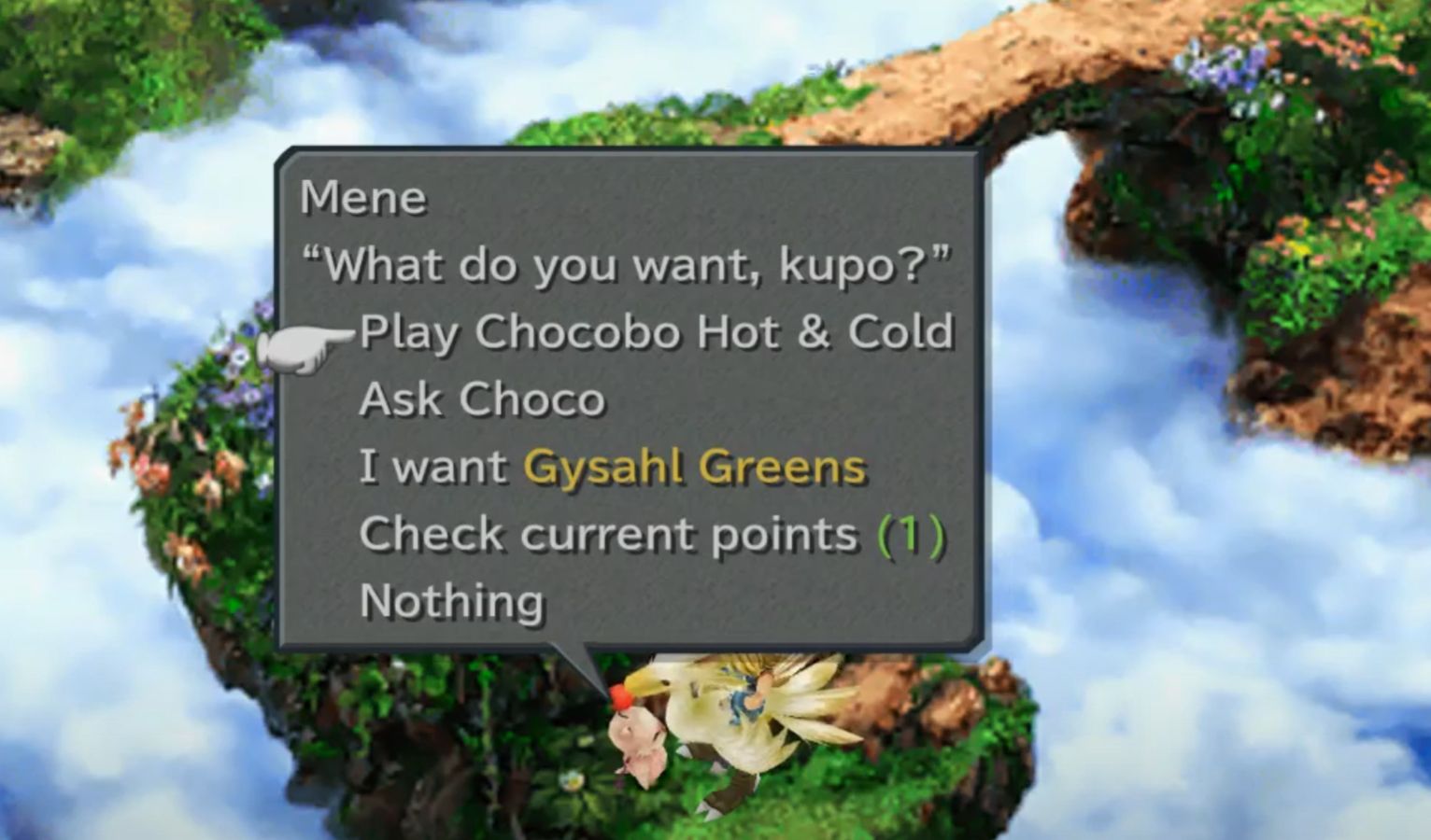 Chocobo Hot and Cold in Final Fantasy 9