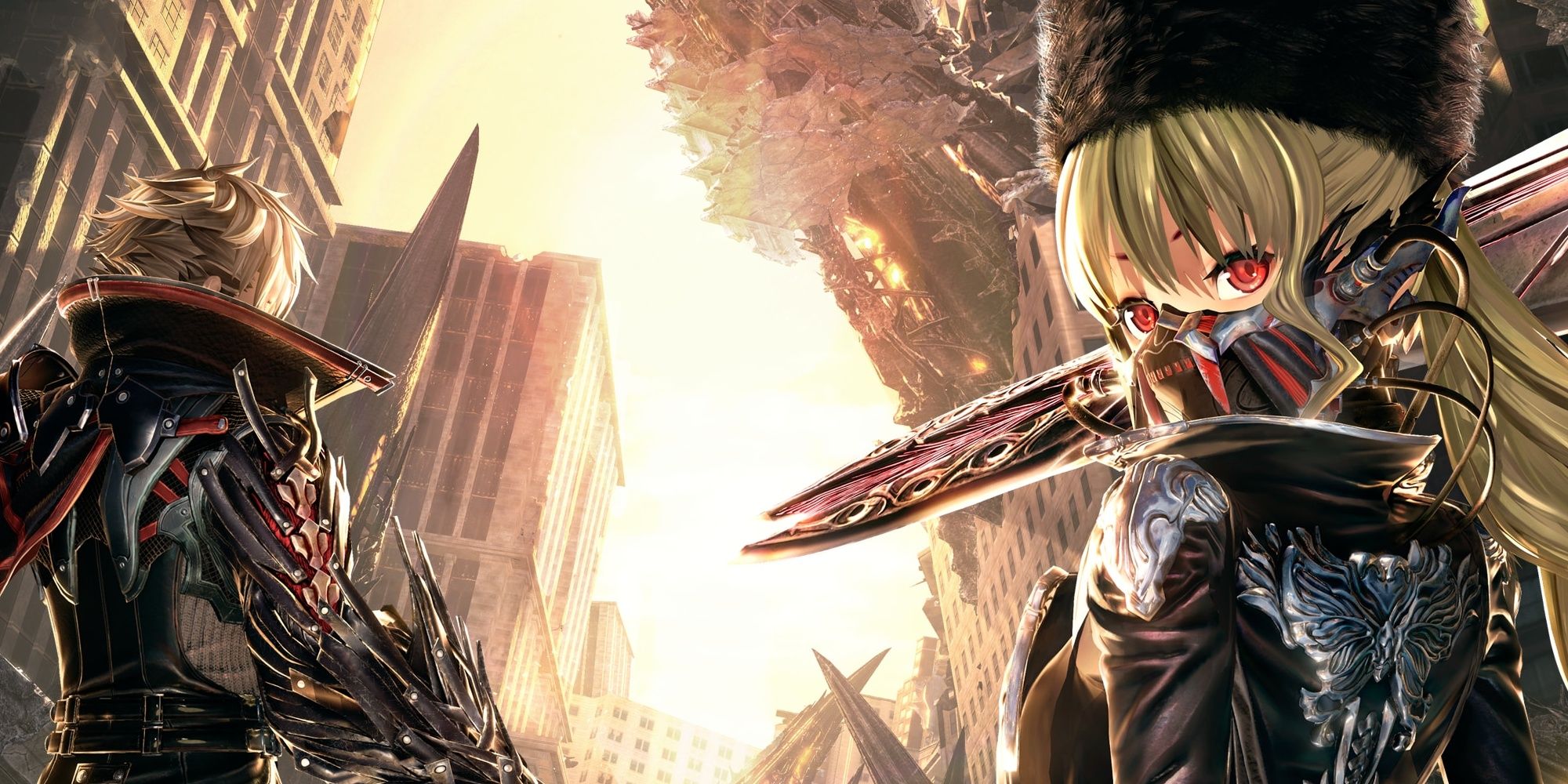 Code Vein title screen.