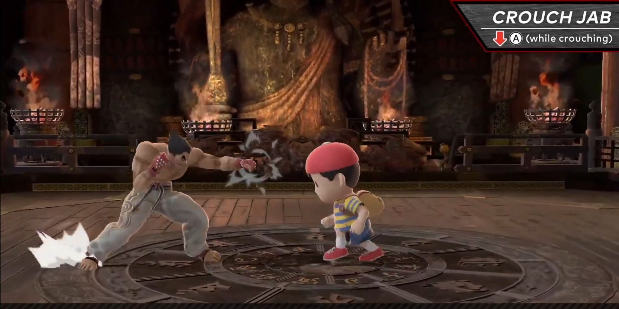 Kazuya Crouch Jab in Super Smash Bros. Ultimate
