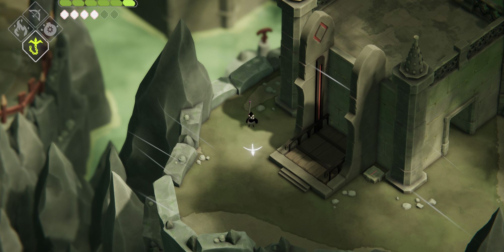 Death's Door elevator leading to Vitality shrine