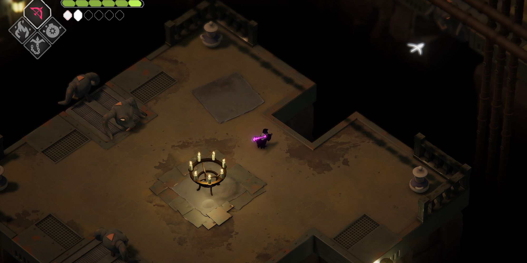Death's Door: bull puzzle leading to shard, Inner Furnace