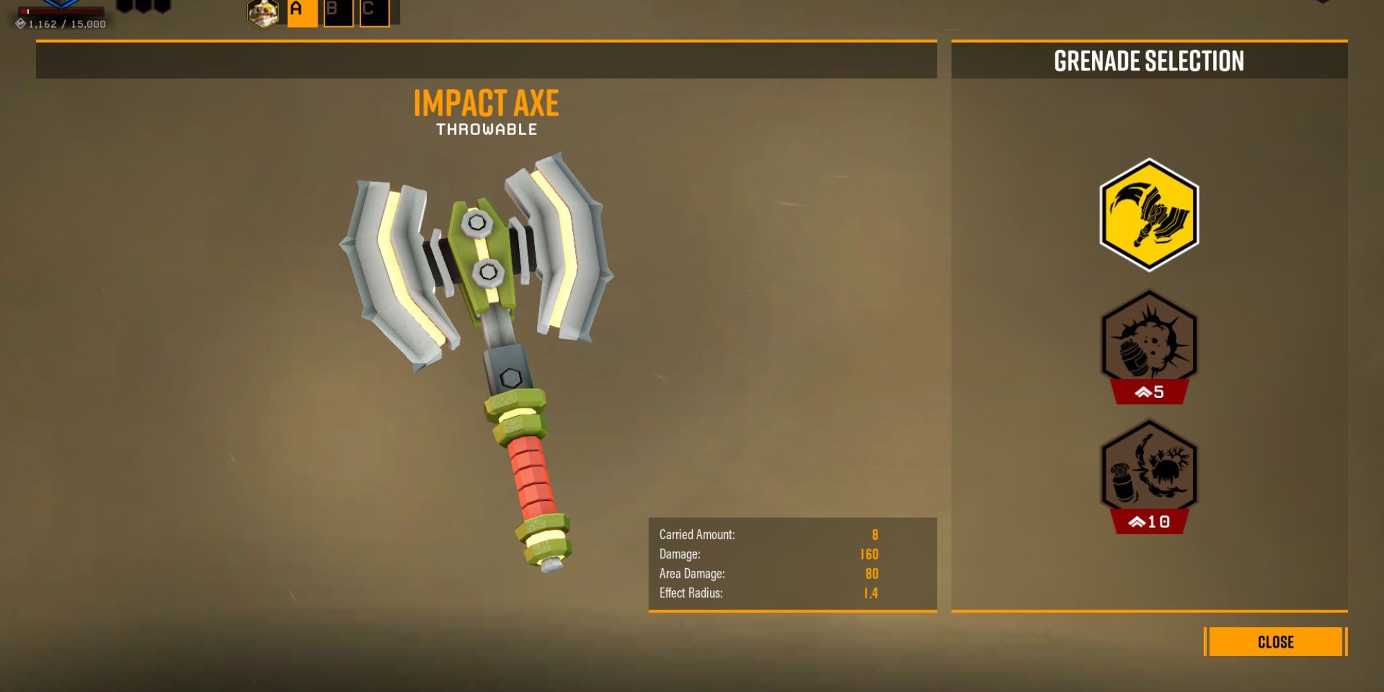 Deep rock galactic impact axe upgrades