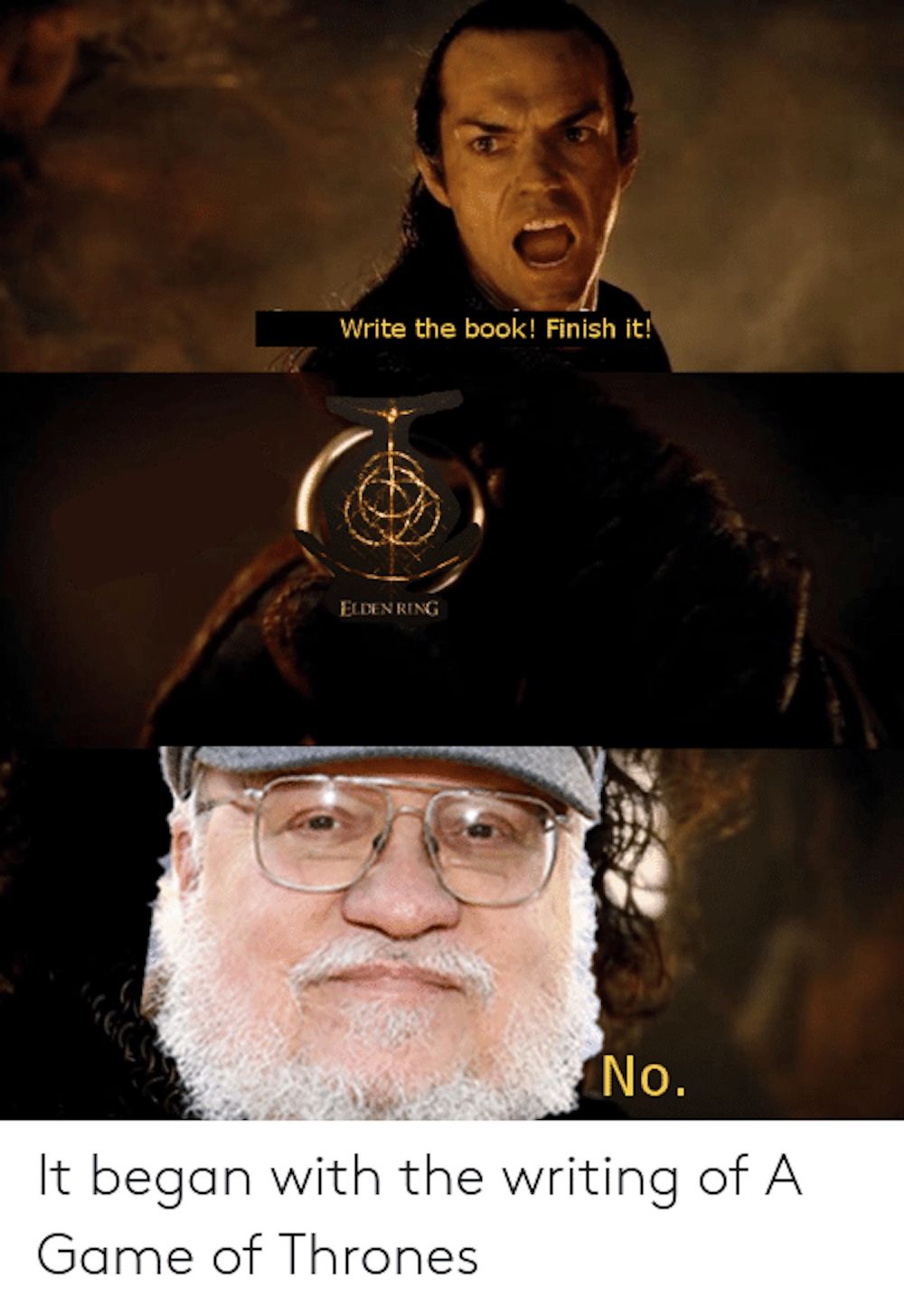 George rr martin meme