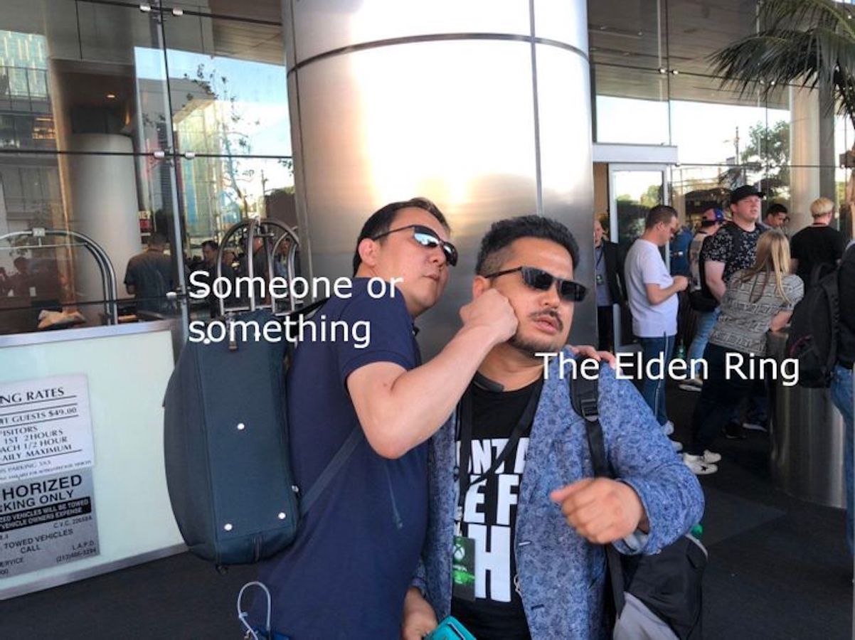 Elden Ring photo meme
