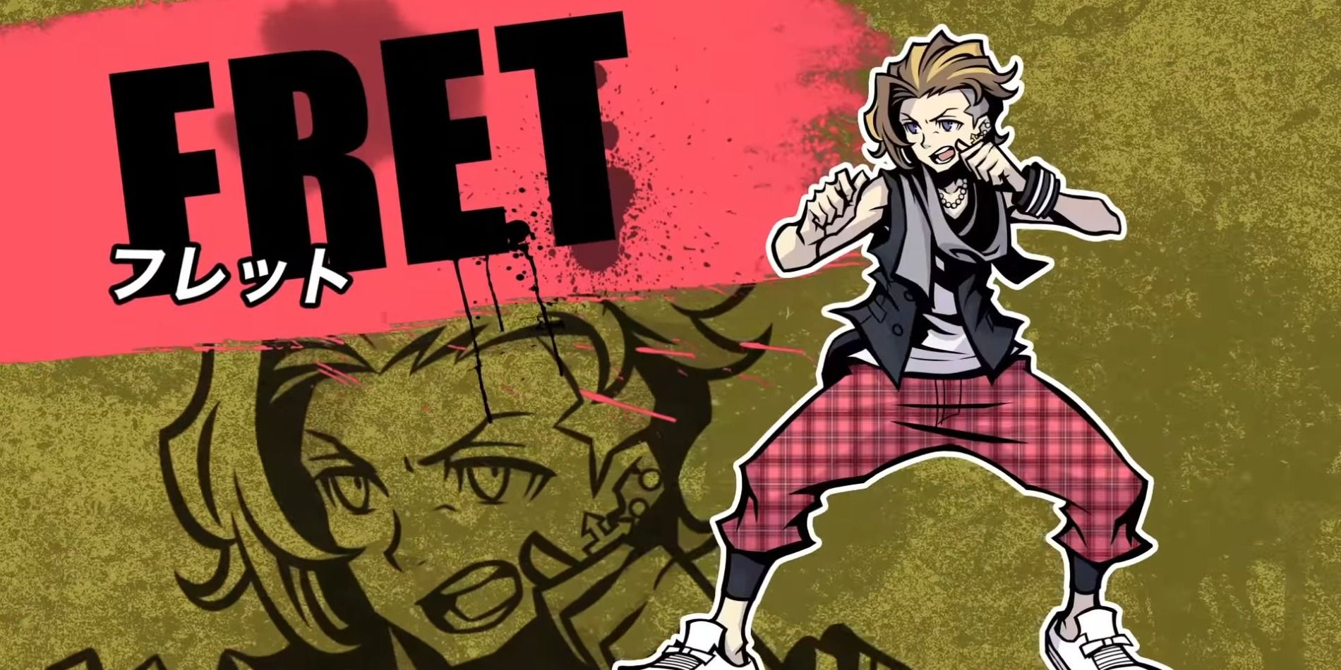 Tosai "Fret" Furesawa's Player Portrait in Neo: The World Ends With You