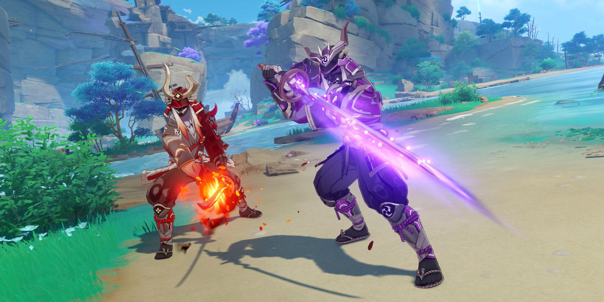 Genshin Kairagi pyro and cryo