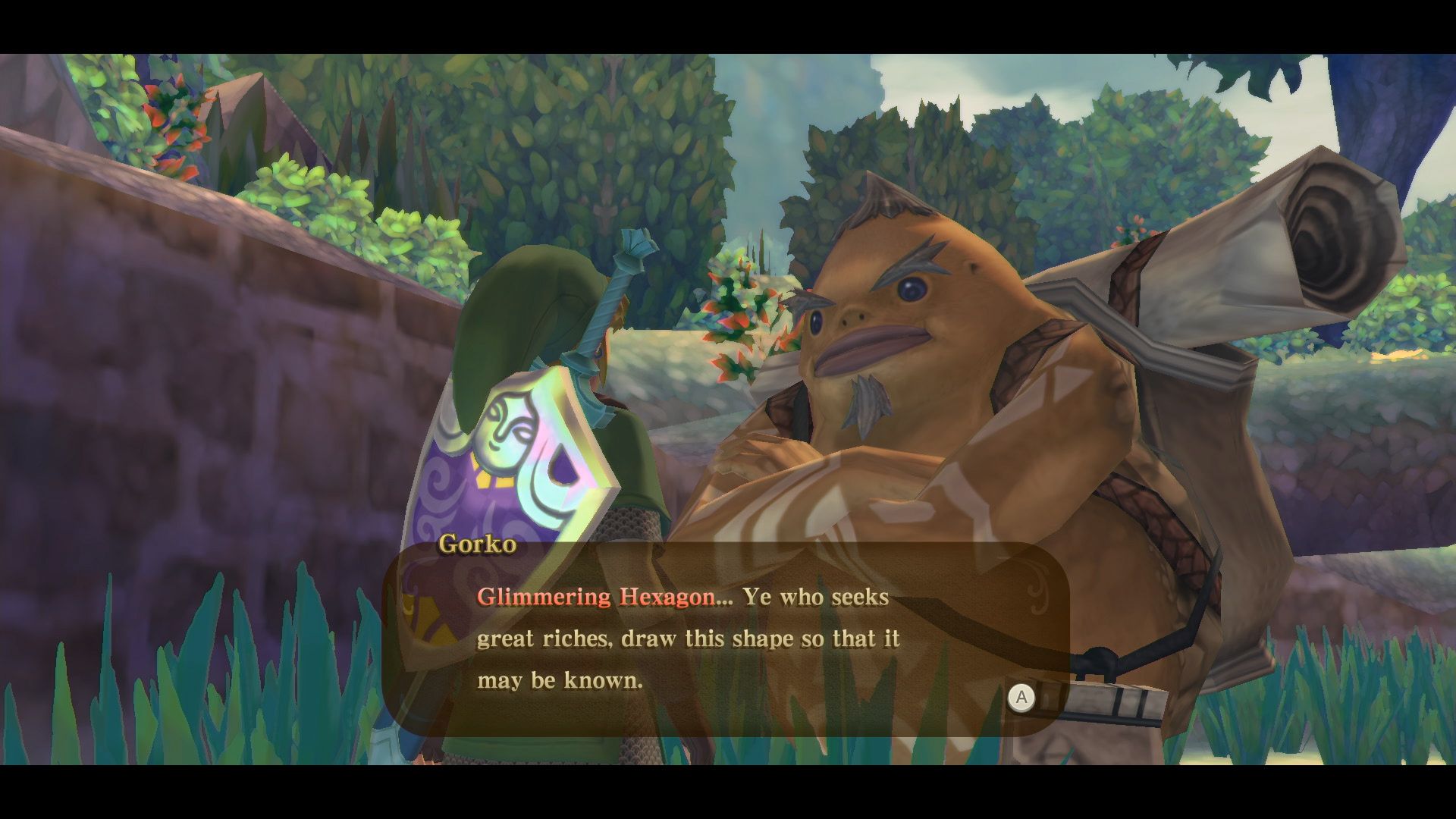 Skyward Sword - Gorko the Goron