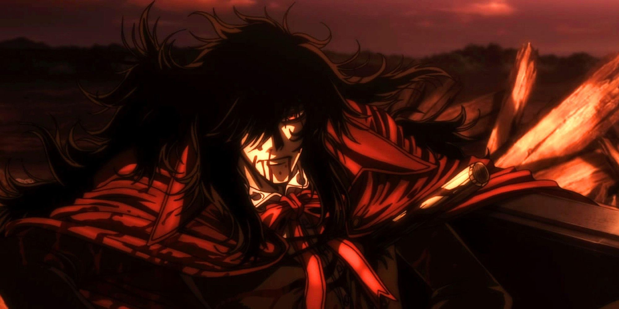 Hellsing Ultimate - Alucard Looking Very Serious