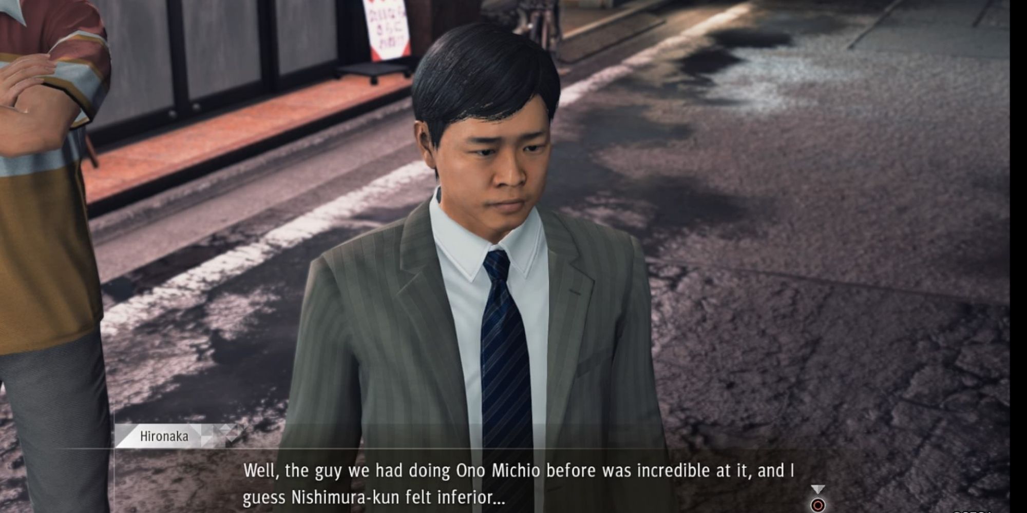 Judgment reference to Kiryu by Hironaka in Ono Michio Bandit Side Case