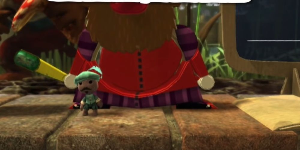 Sackboy Wearing A Costume In Litle Big Planet