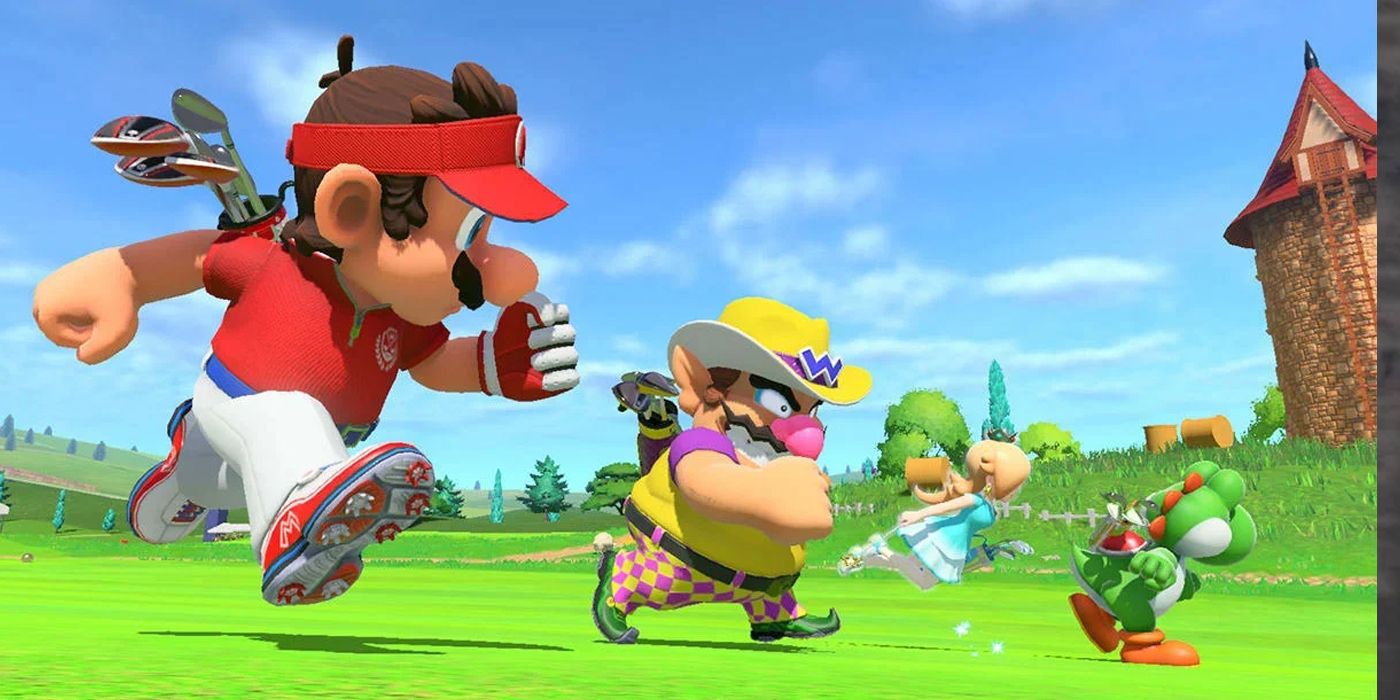 Mario Golf Super Rush 6 weather conditions