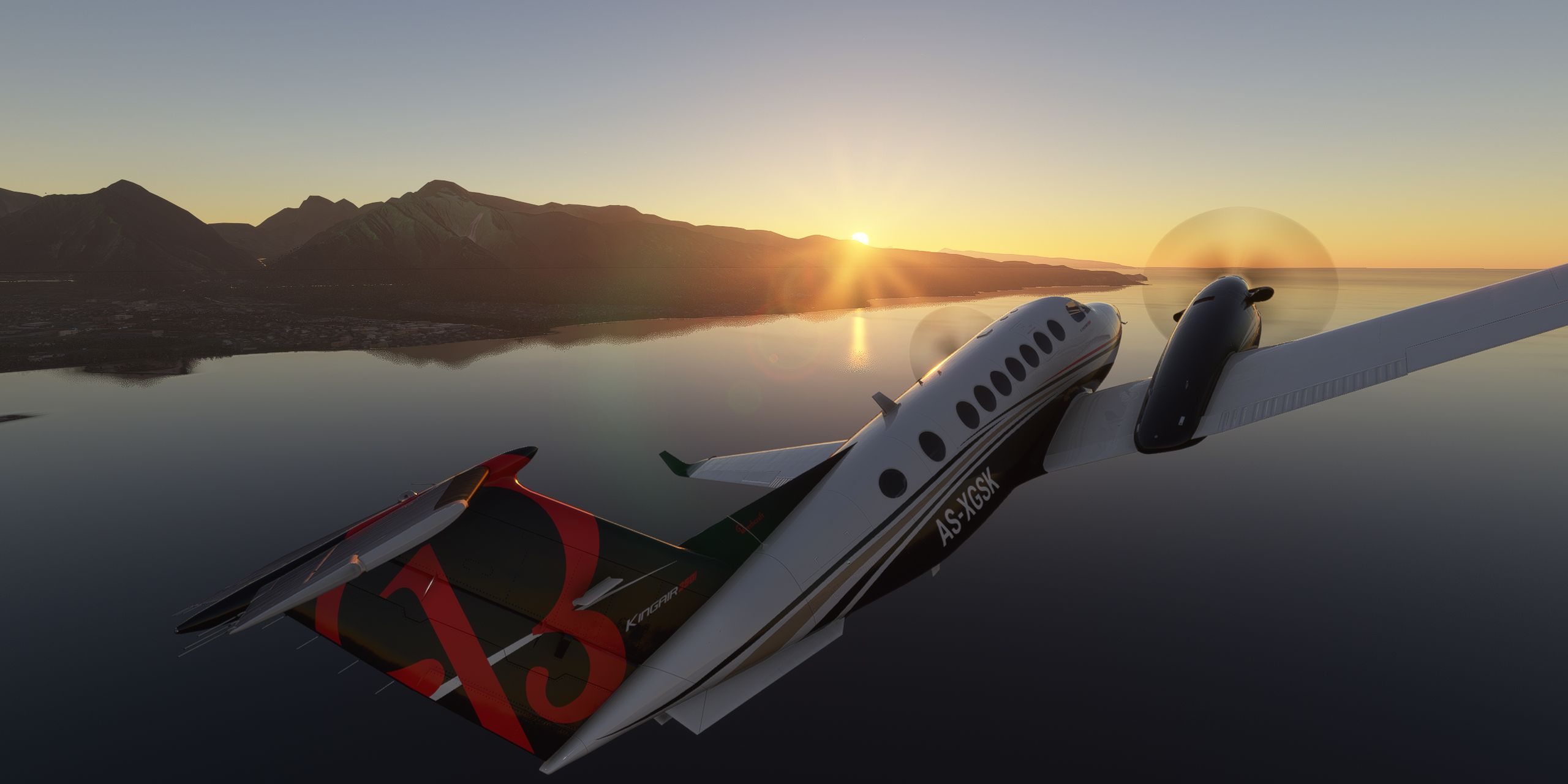 Microsoft flight simulator Textron Aviation Beechcraft King Air 350i