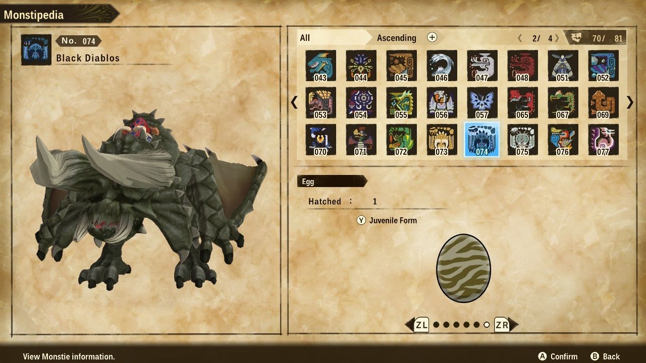 Monster Hunter Stories 2 Wings of Ruin Black Diablos