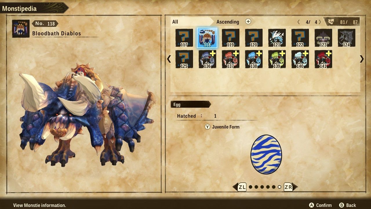 Monster Hunter Stories 2 Wings of Ruin Bloodbath Diablos