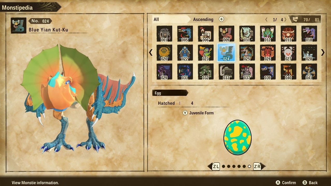 Monster Hunter Stories 2 Wings of Ruin Blue Yian Kut-ku