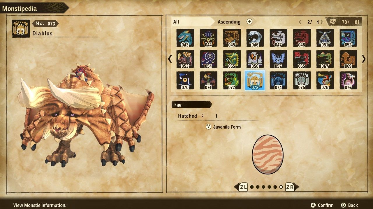 Monster Hunter Stories 2 Wings of Ruin Diablos