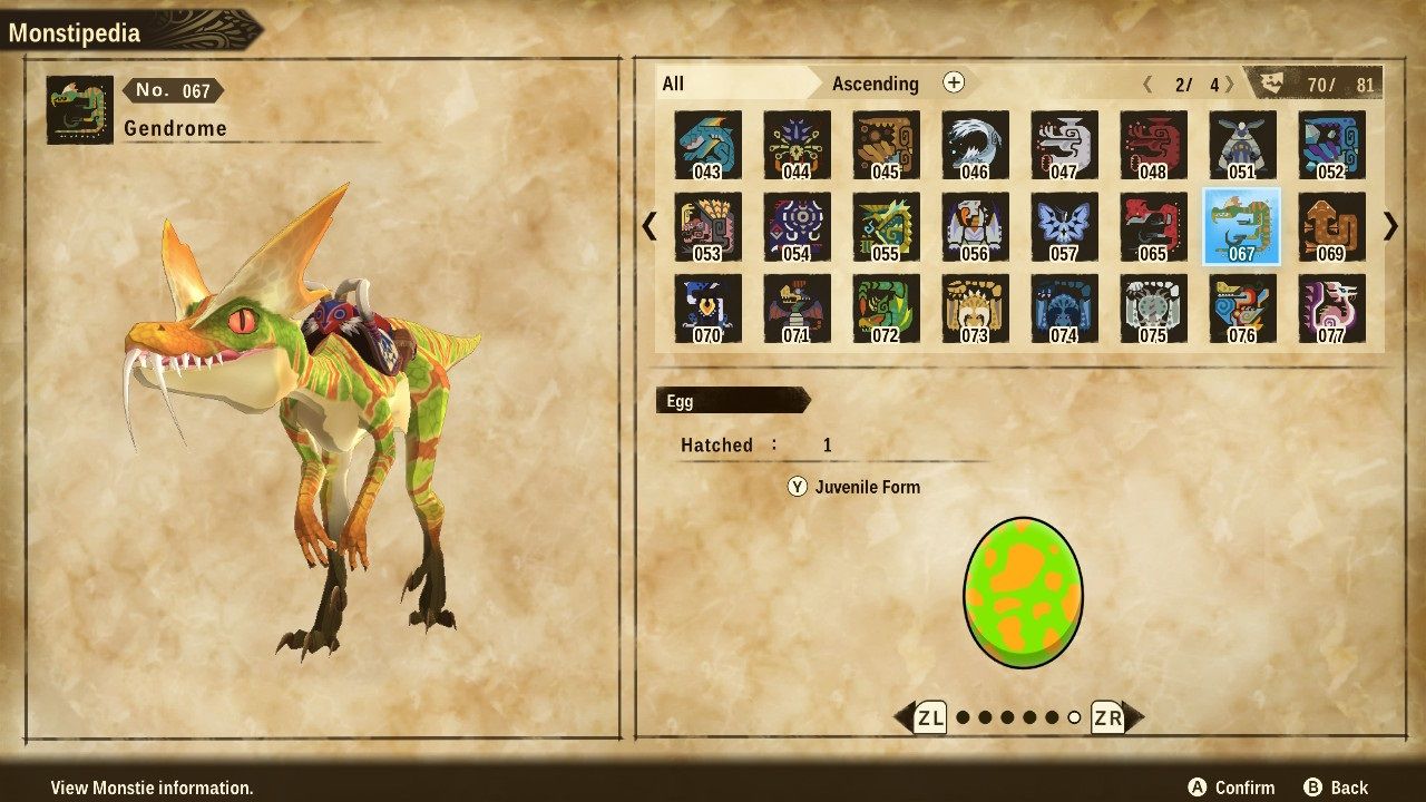 Monster Hunter Stories 2 Wings of Ruin Gendrome