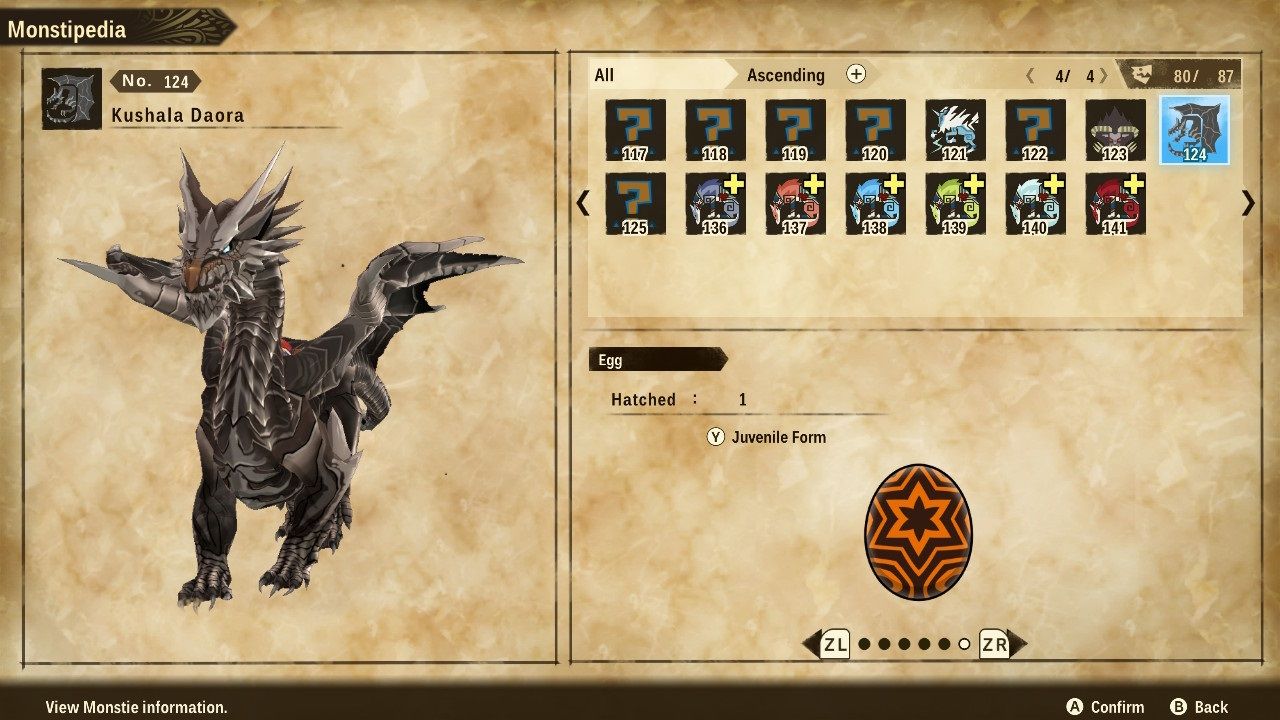 Monster Hunter Stories 2 Wings of Ruin Kushala Daora
