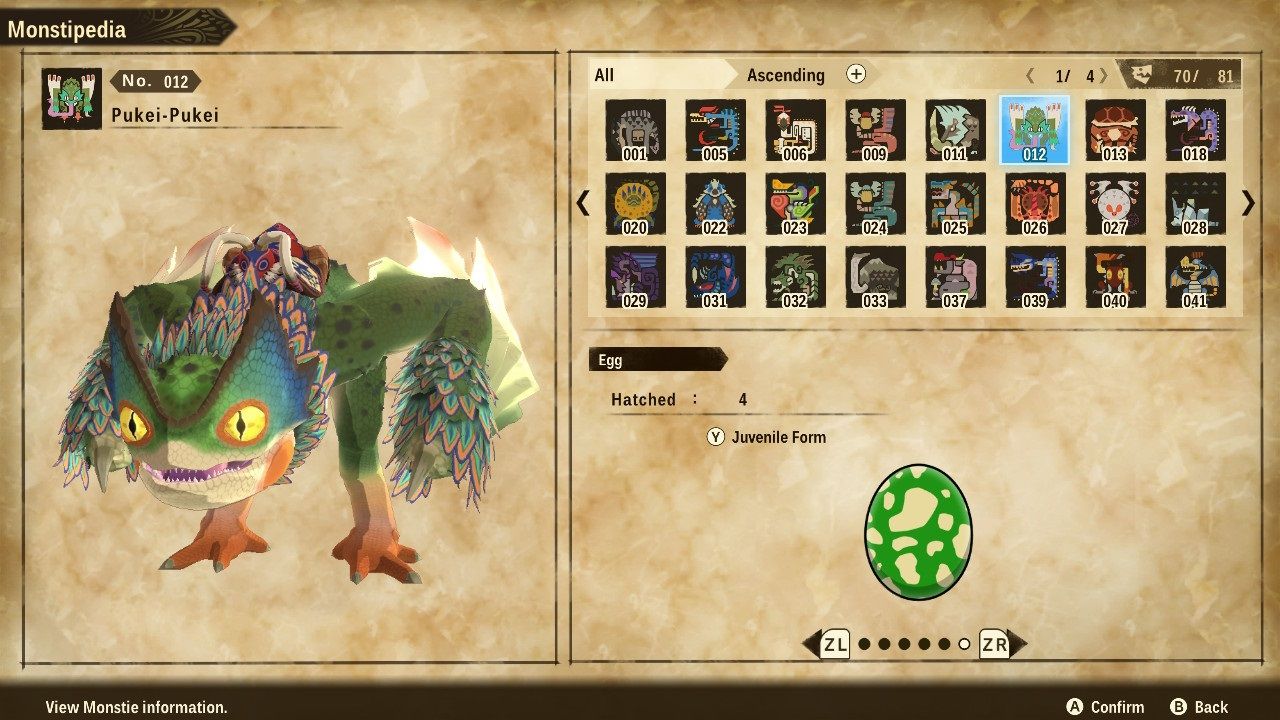 Monster Hunter Stories 2 Wings of Ruin Pukei Pukei