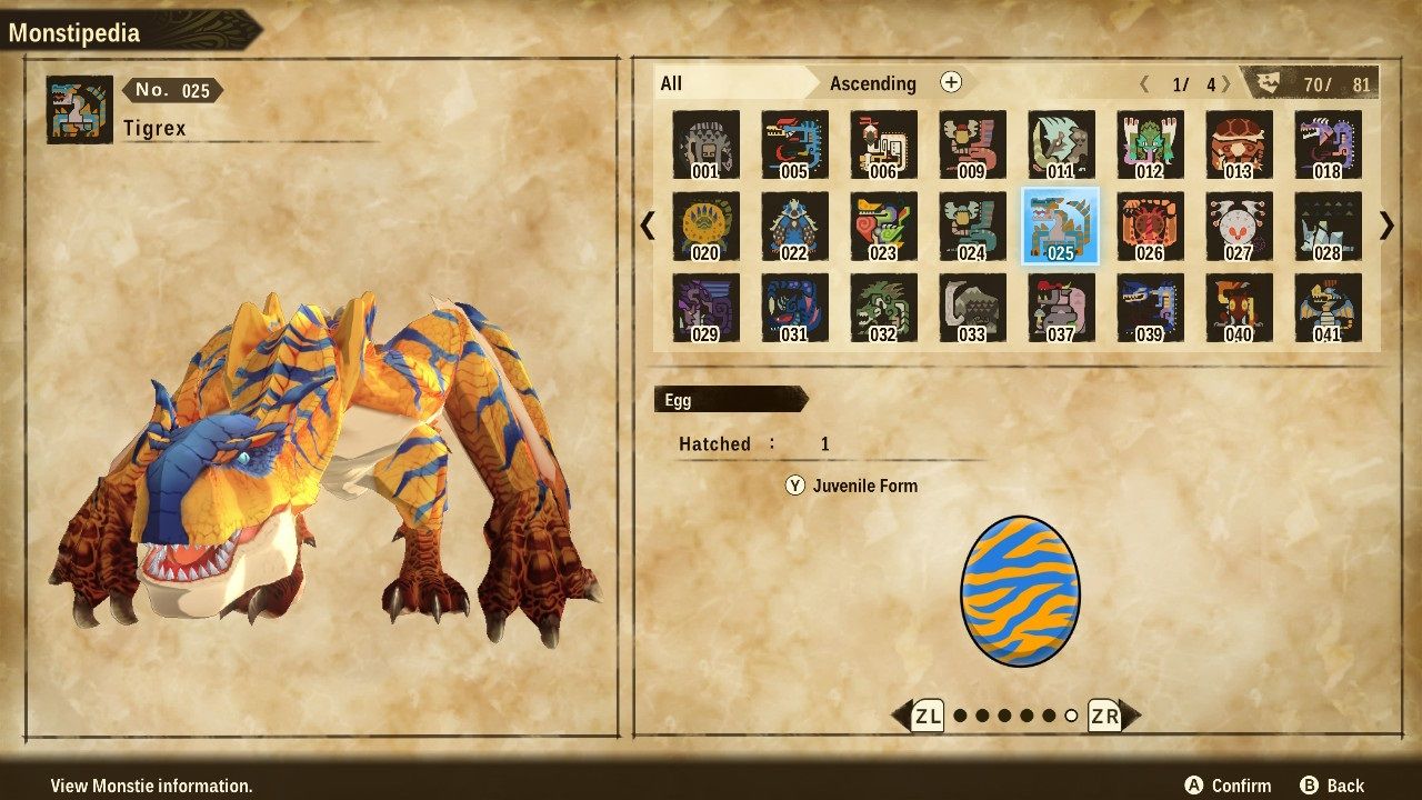 Monster Hunter Stories 2 Wings of Ruin Tigrex