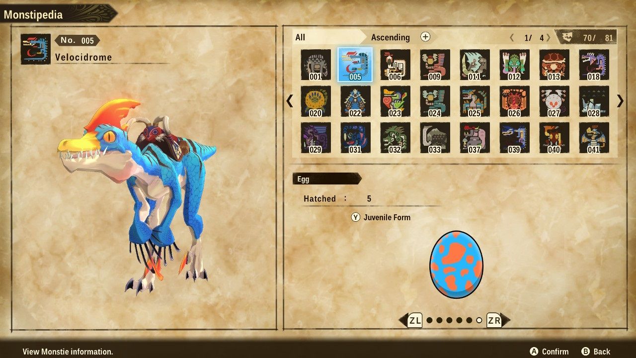 Monster Hunter Stories 2 Wings of Ruin Velocidrome