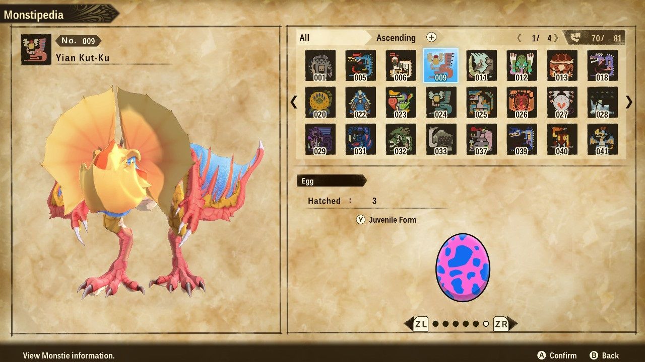 Monster Hunter Stories 2 Wings of Ruin Yian Kut-Ku