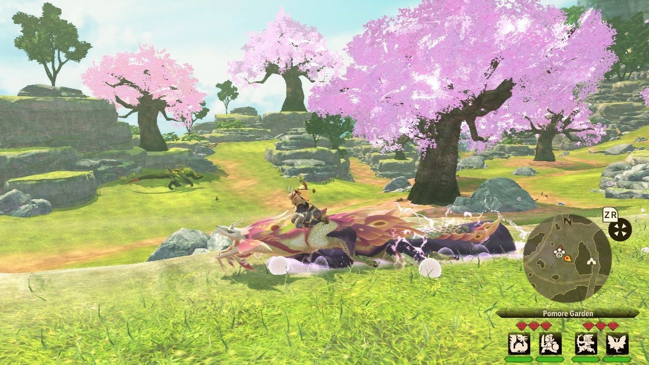 Monster Hunter Stories 2 Wings of Ruin dash riding action