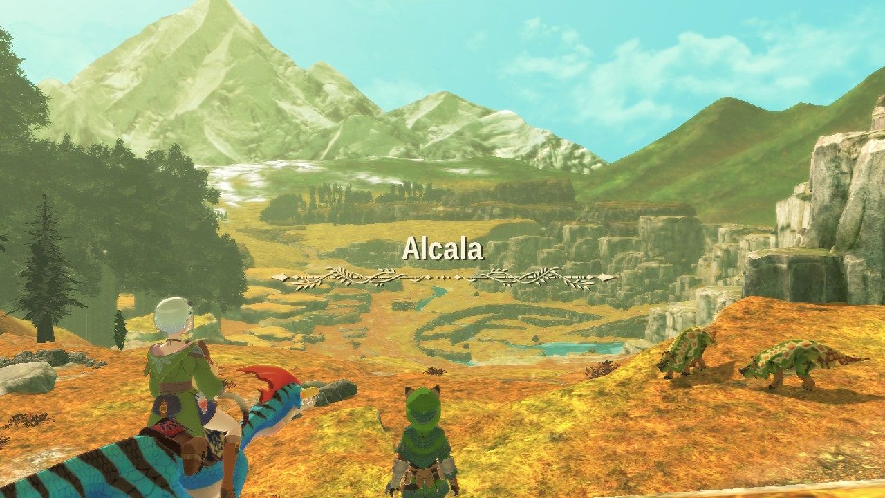 Monster Hunter Stories 2 Wings of Ruin view of alcala