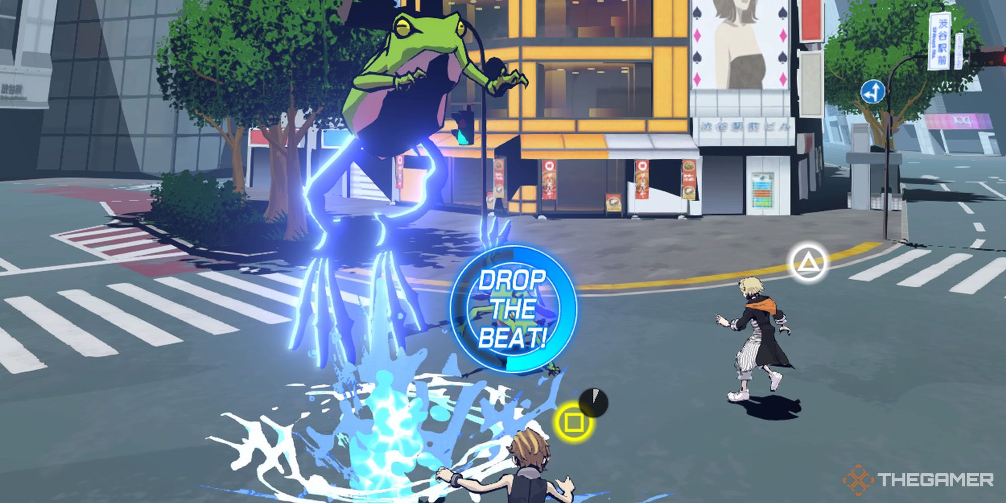 NEO The World Ends With You Drop The Beat Prompt in Battle