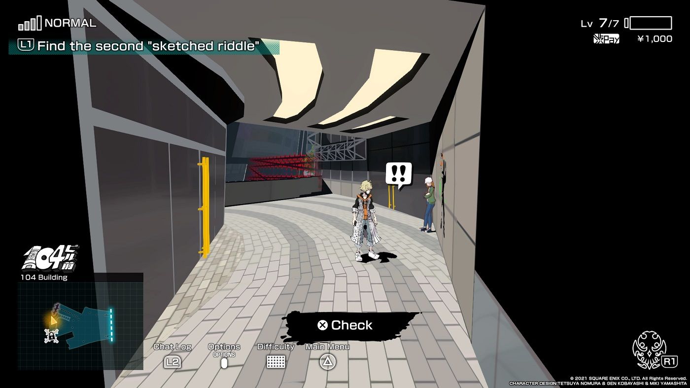 NEO The World Ends With You week one Day 2 graffiti riddle location #2