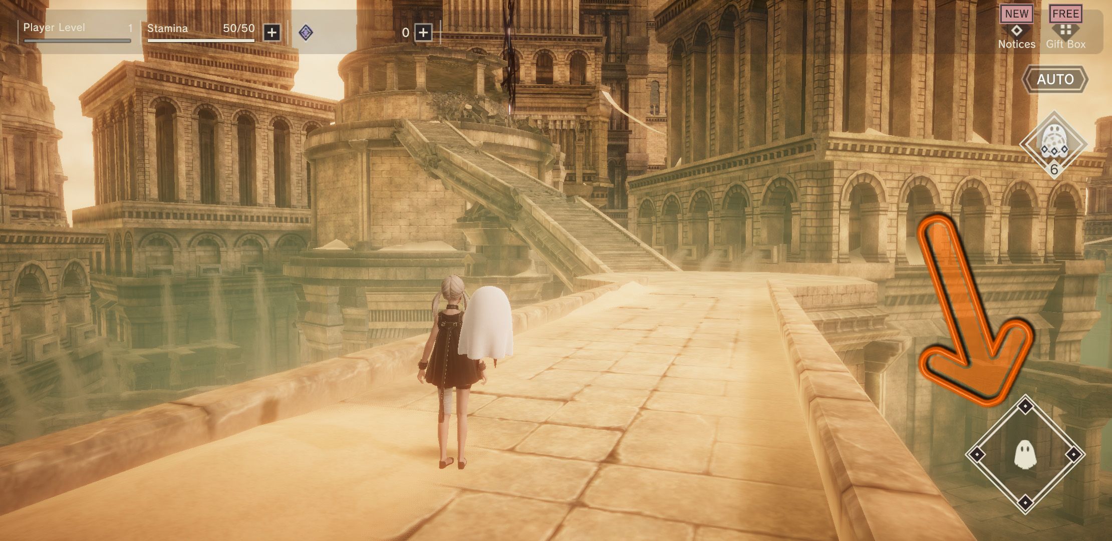 Nier Reincarnation mama menu icon