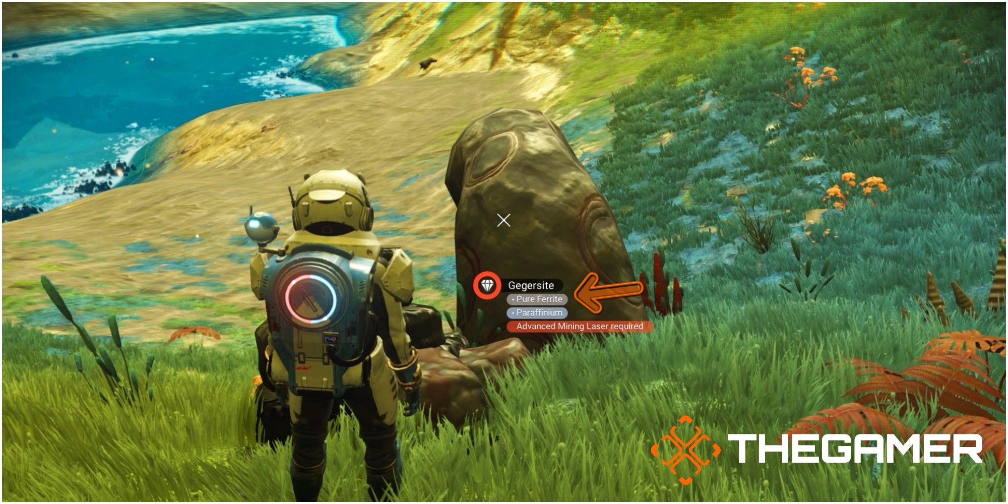 No Man's Sky Pure Ferrite In Rock