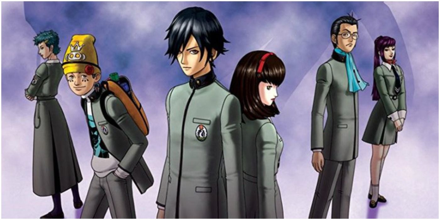 Official Persona Cover Featuring All Characters 