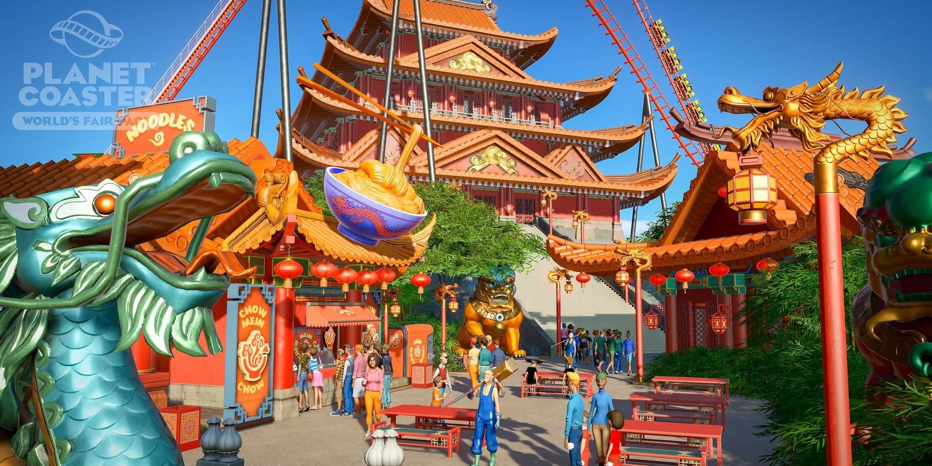 Planet Coaster World Fair Pack 
