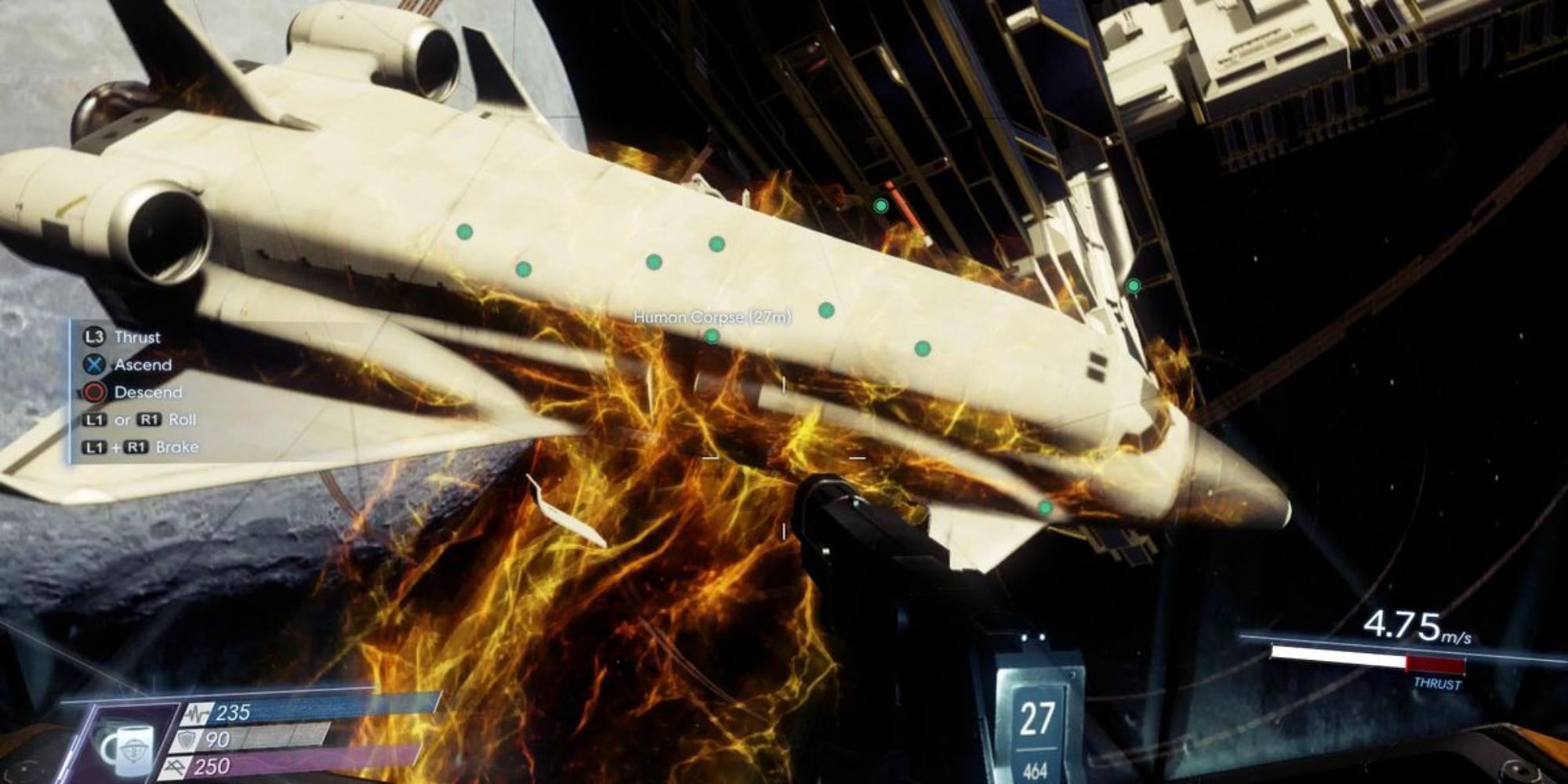 Prey The Derelict Shuttle Outside Talos I