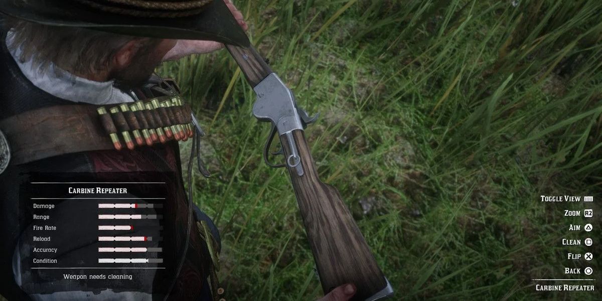 Red-Dead-Redemption-2-Arthur-holding-carbine-gun-oil-1