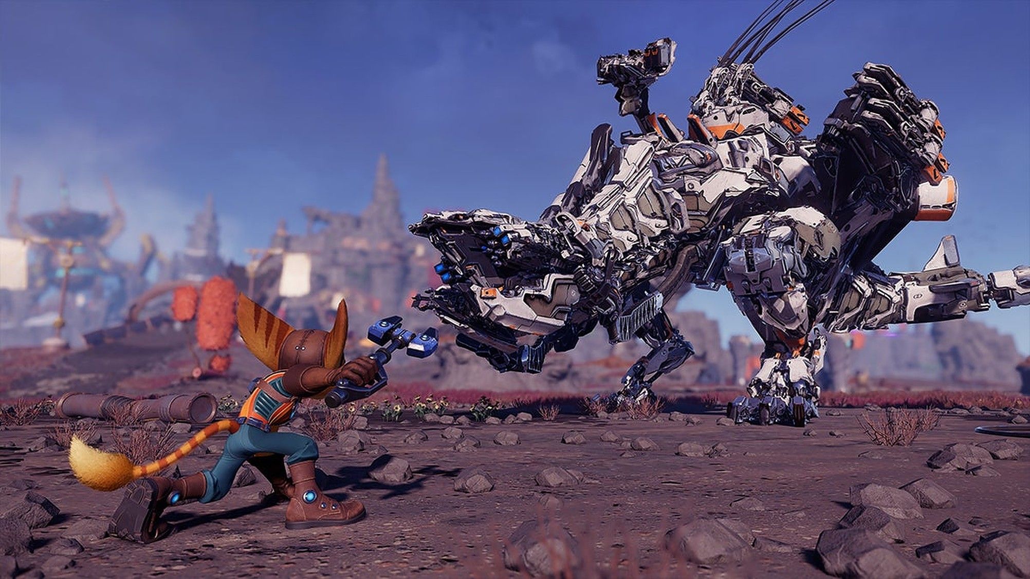 Rift Apart Horizon Zero Dawn Crossover