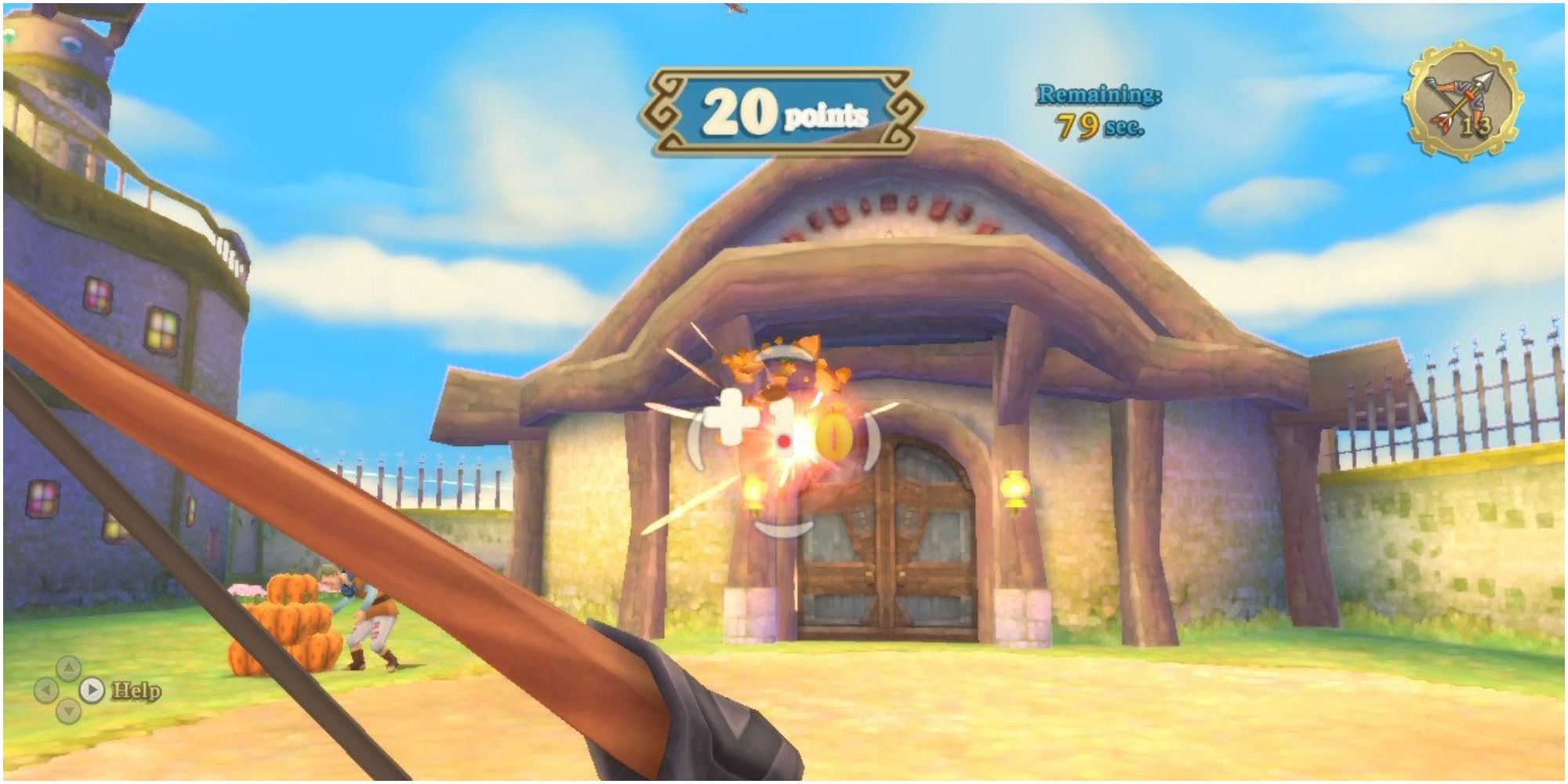 Skyward Sword Pumpkin Pull Minigame