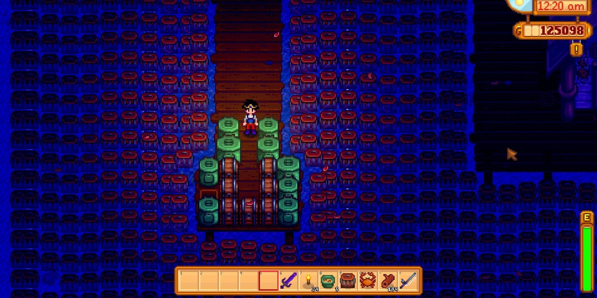 Stardew Valley Worm Bins At The Beach.
