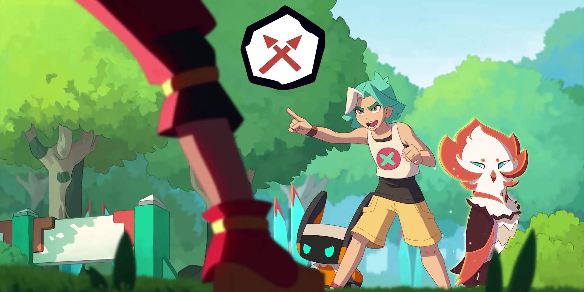 Temtem Trainer Asks for a battle
