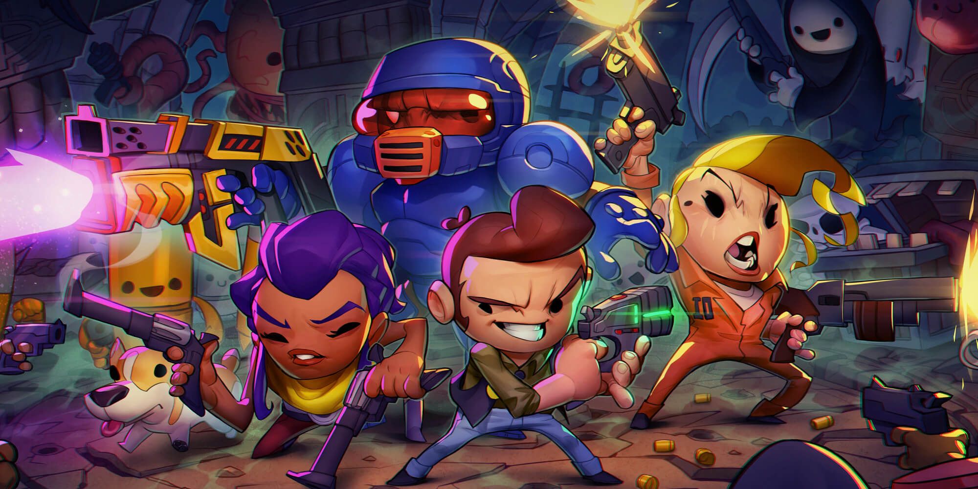 The Main Cast Of Enter The Gungeon