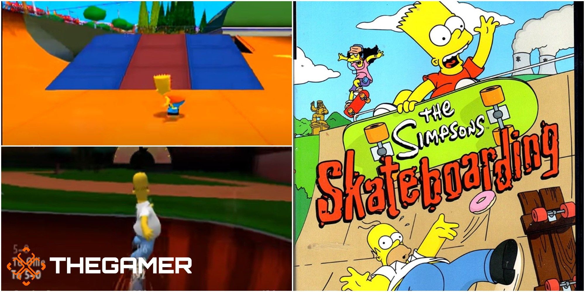 The Simpsons Skateboarding PS2