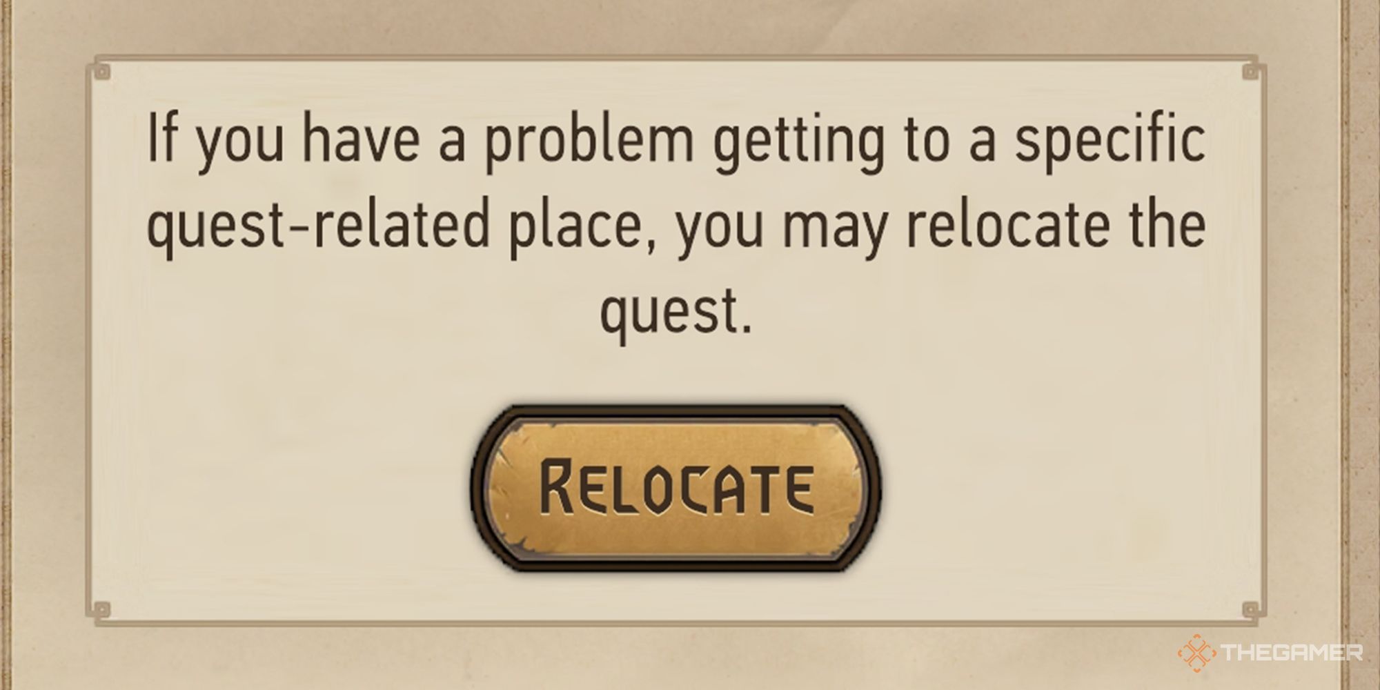 The Witcher Monster Slayer Quest Relocate