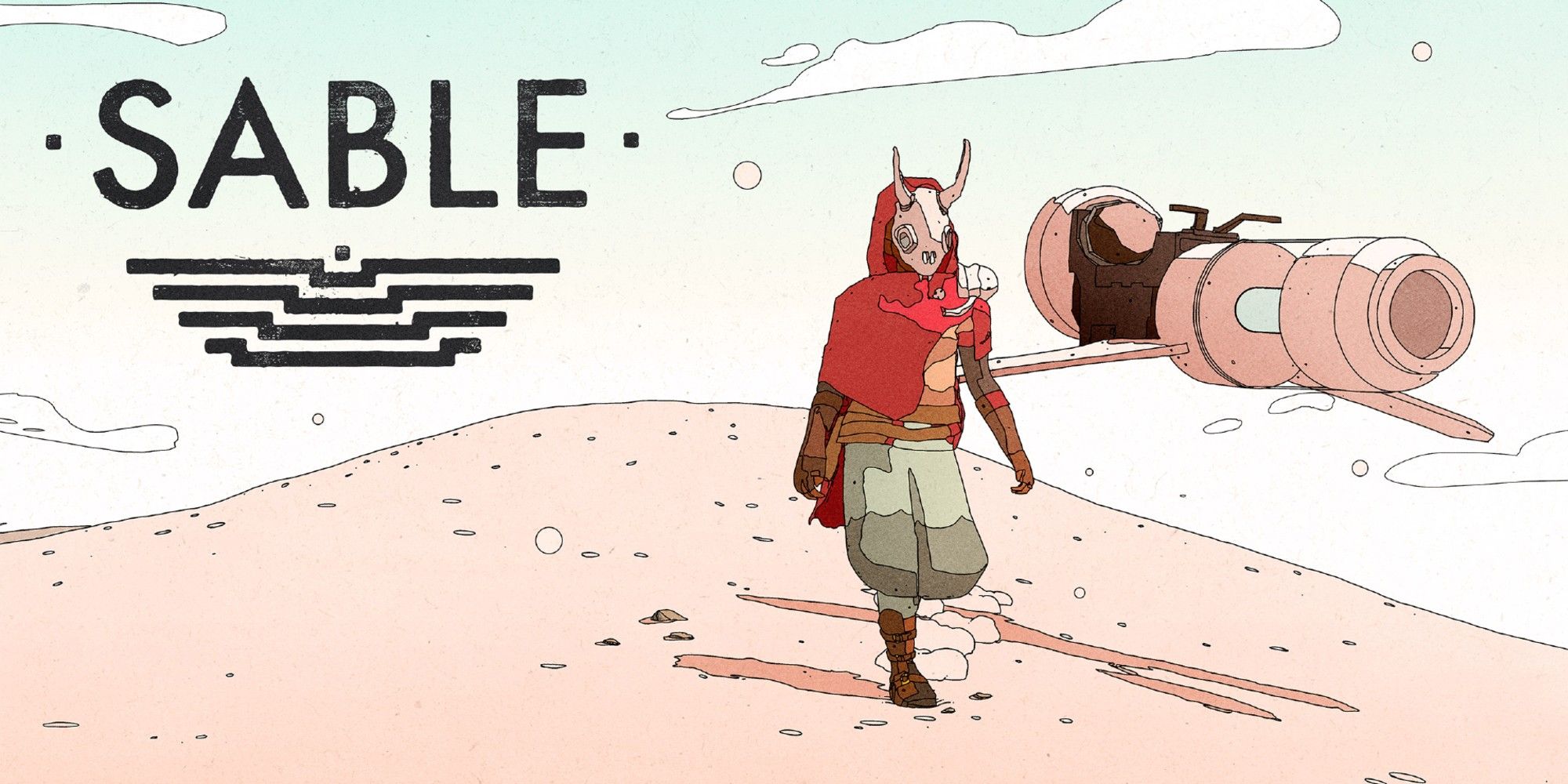 sable main character with her bike